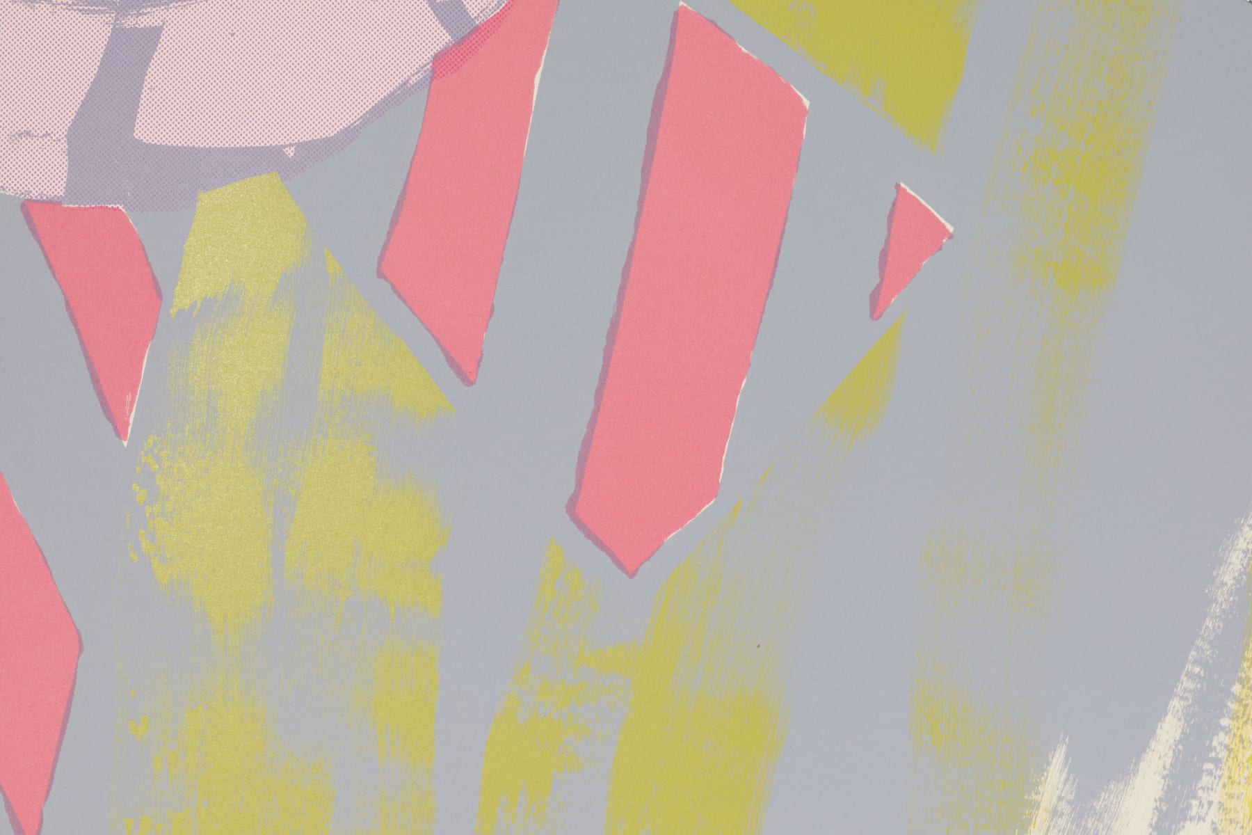 Ellen Berkenblit, Large Stripe Ribbon, 2021