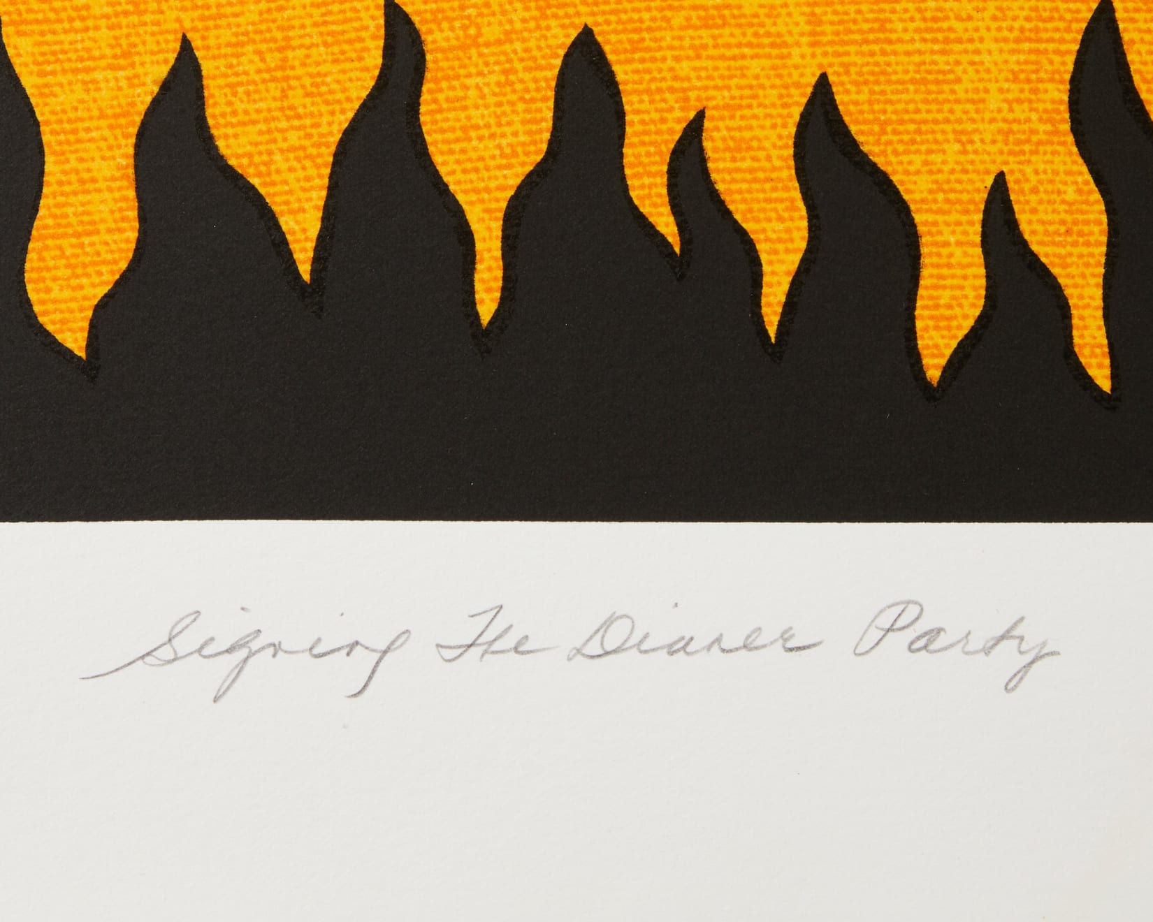 Judy Chicago, Signing the Dinner Party, 2008
