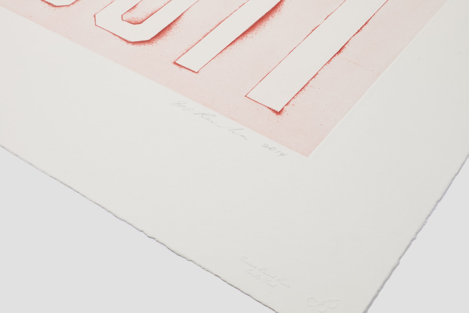 Ed Ruscha, Zoot Suit, 2014
