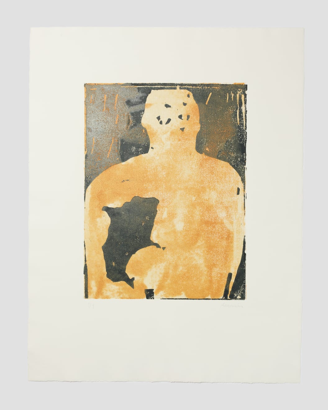 Manuel Amorim, Serie "Eye(s)" Noir-Sienna, 2007