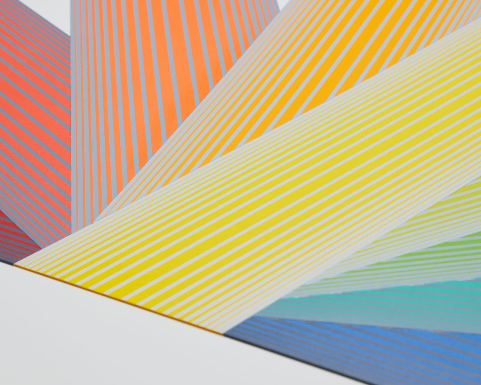 Richard Anuszkiewicz, Grey Tinted Rainbow, 1991