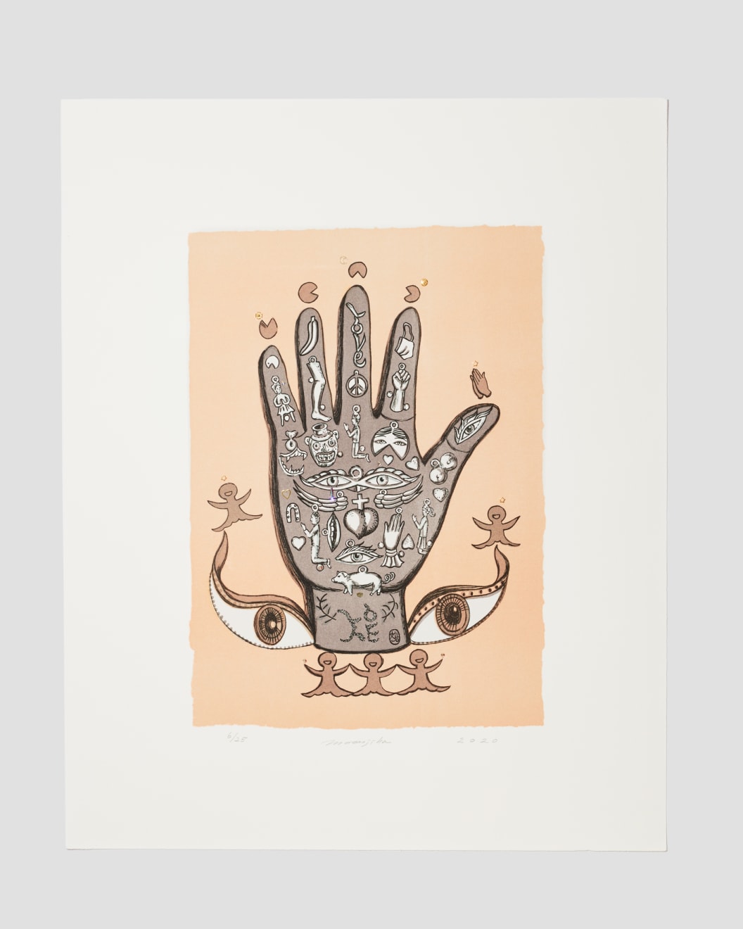 Jiha Moon, Magic Hand (Peach), 2020