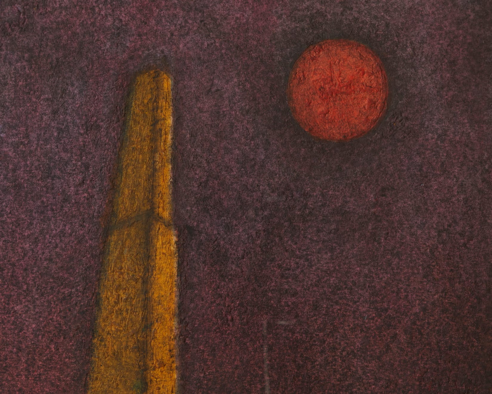 Rufino Tamayo, Figura en Rojo, 1989