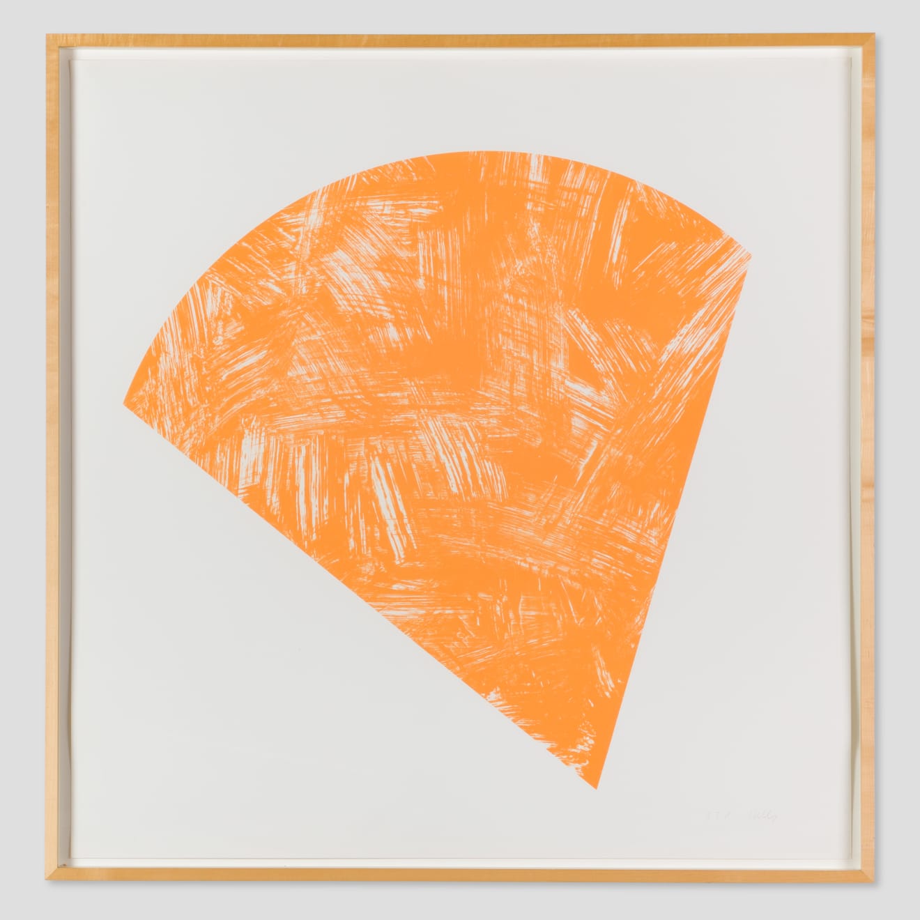 Ellsworth Kelly, Untitled (Orange State I), 1988