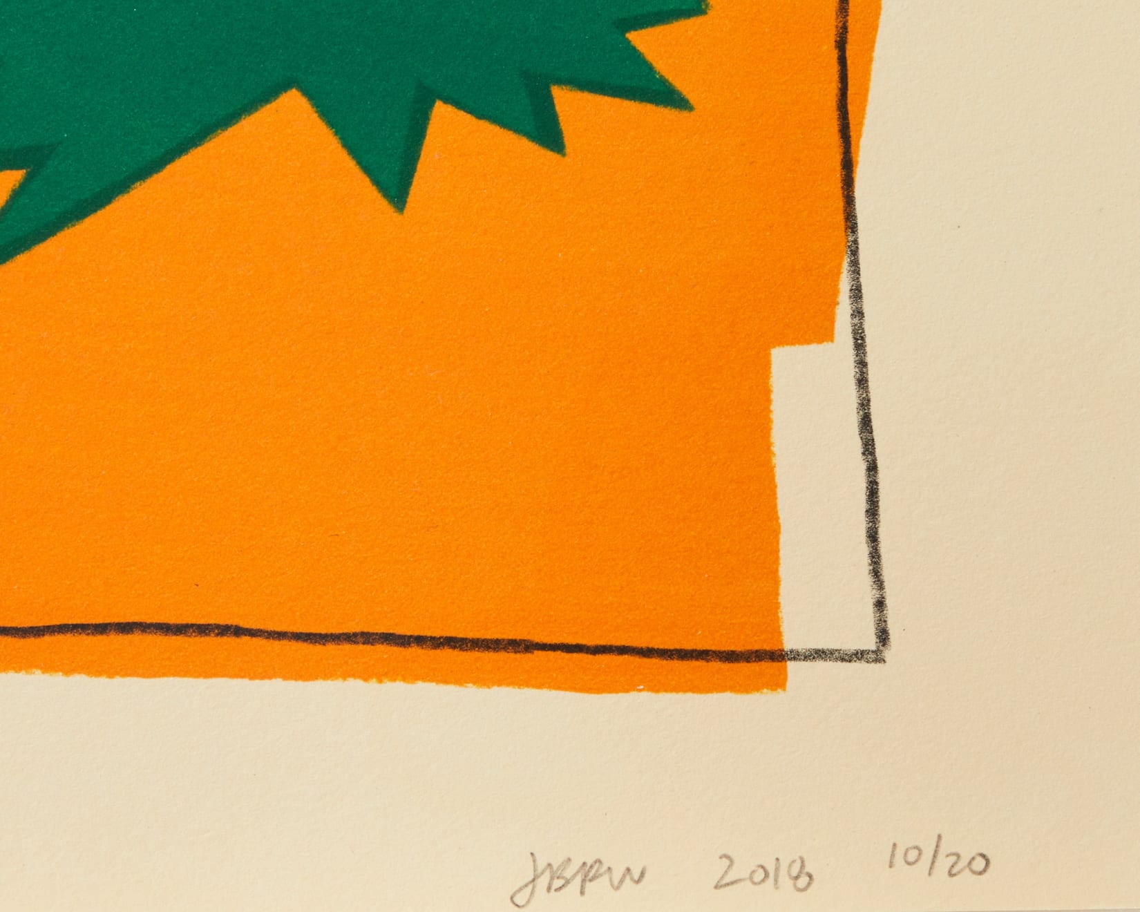 Jonas Wood, Notepad Doodle 2 (State I), 2018