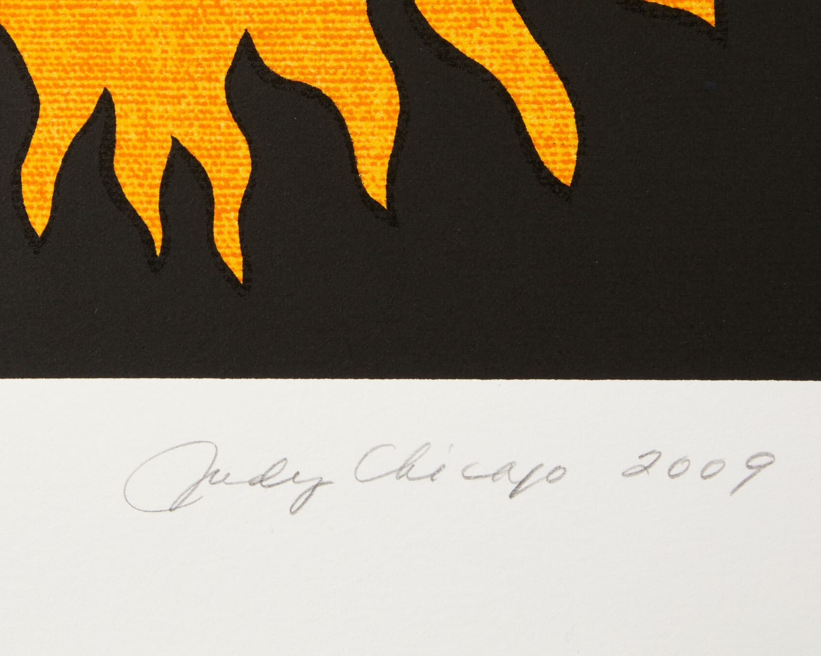 Judy Chicago, Signing the Dinner Party, 2008