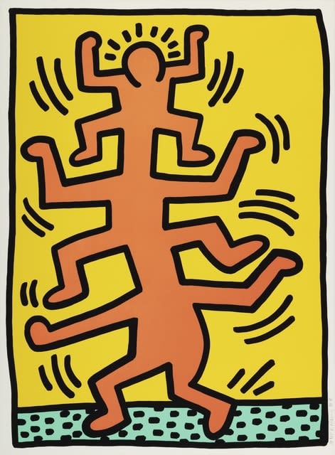 Keith Haring, Growing, 1988