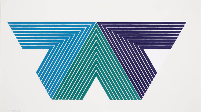 Frank Stella, Black Adder, 1968