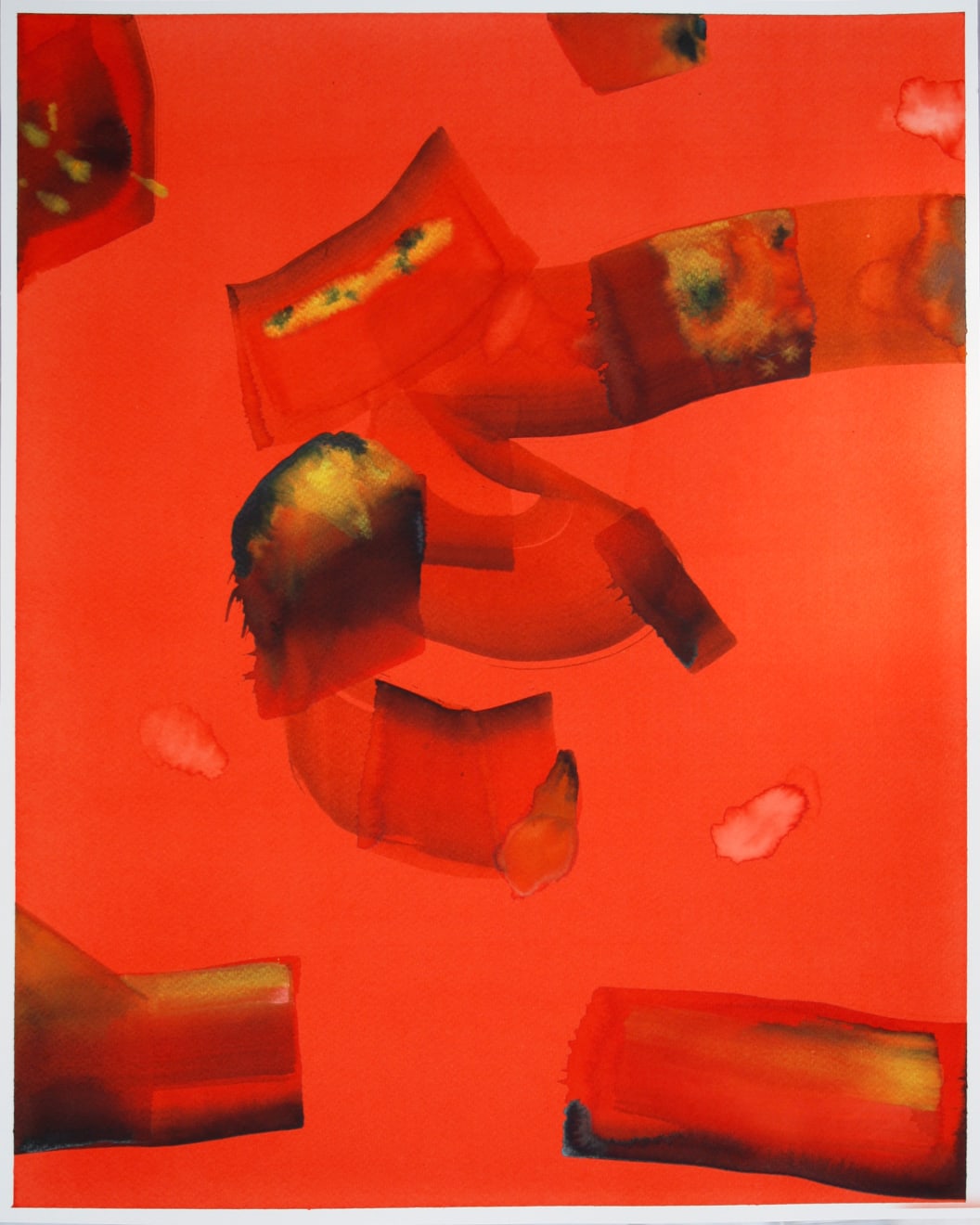 Isabella Nazzarri, Dell' aria e del fuoco, 2017, 50x40cm, watercolor on paper