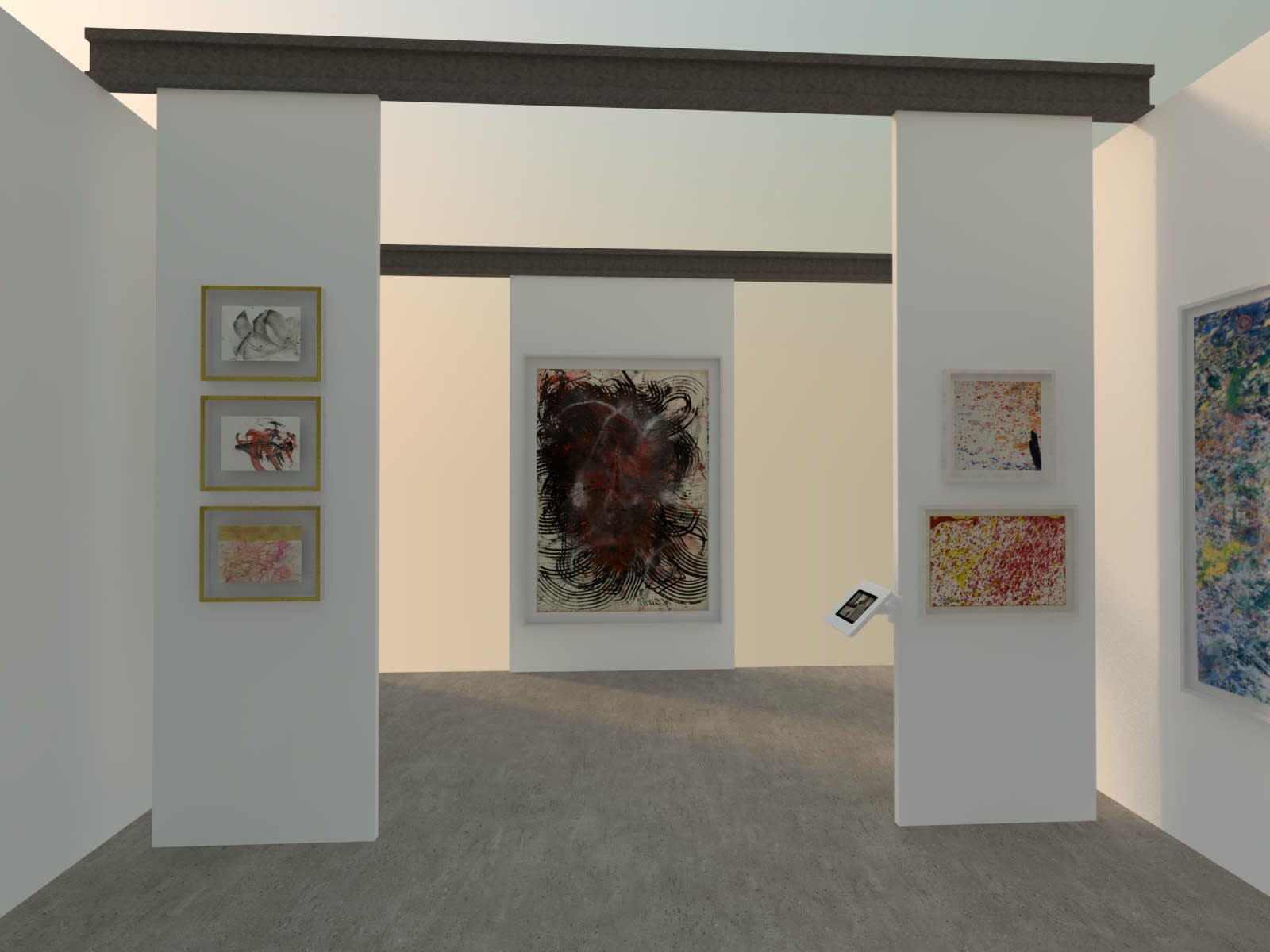 Art Paris Art Fair 2016 - ABC-ARTE Stand booth E22