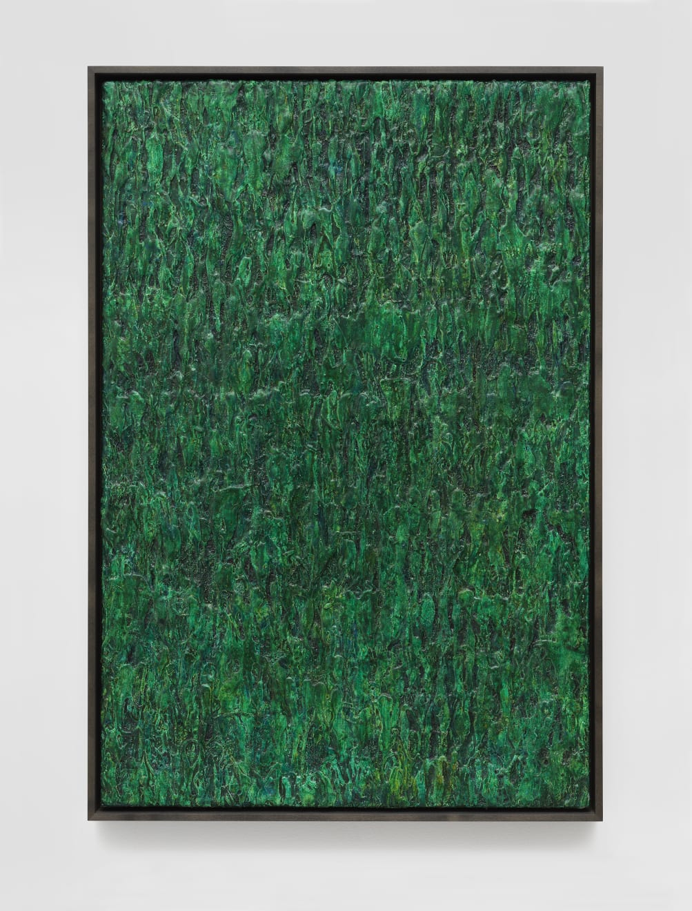 Aiko Miyawaki, Work, 1962, marble powder and oil on canvas.