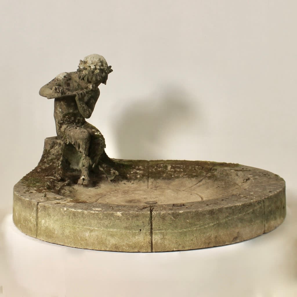 1920's Bromsgrove Guild Bird Bath ( sold )