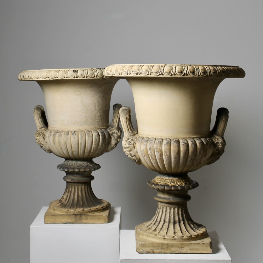 Large Pair Of J M Blashfield Garden Urns