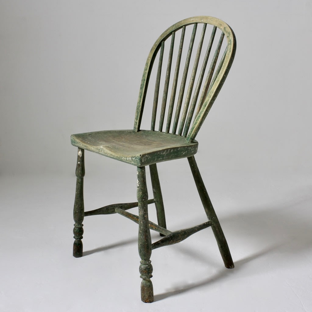 19th Century Original Painted West Country Side Chair ( sold )