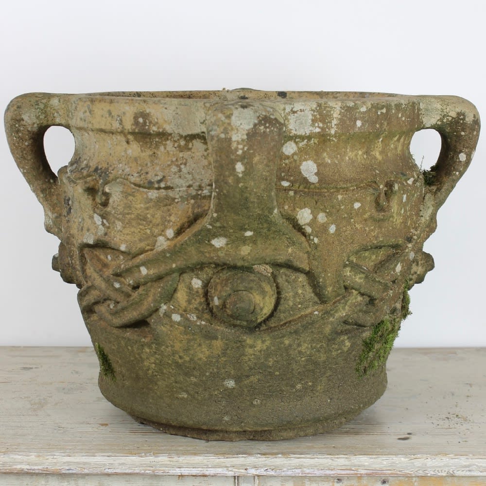 Archibald Knox Liberty Compton 'Olaf' Terracotta Pot ( sold )