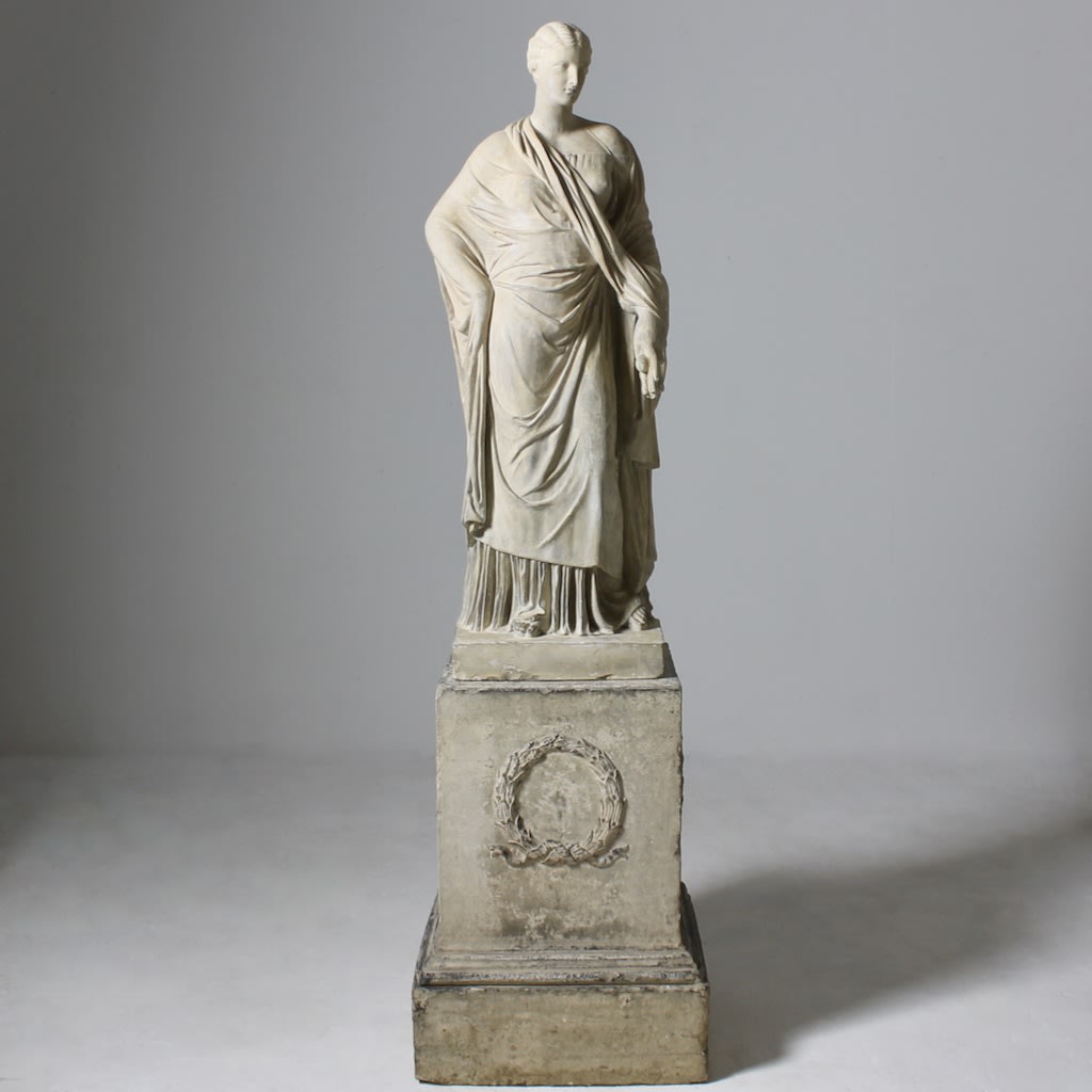 J M Blashfield terracotta Figure Of Ceres ( sold )