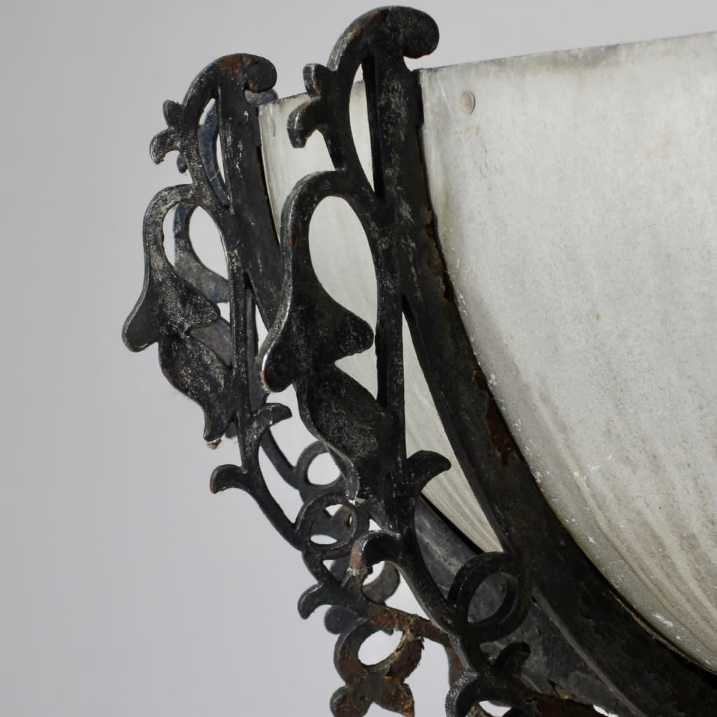 Victorian Cast Iron Garden Urn By Hunt And Pickering ( sold )