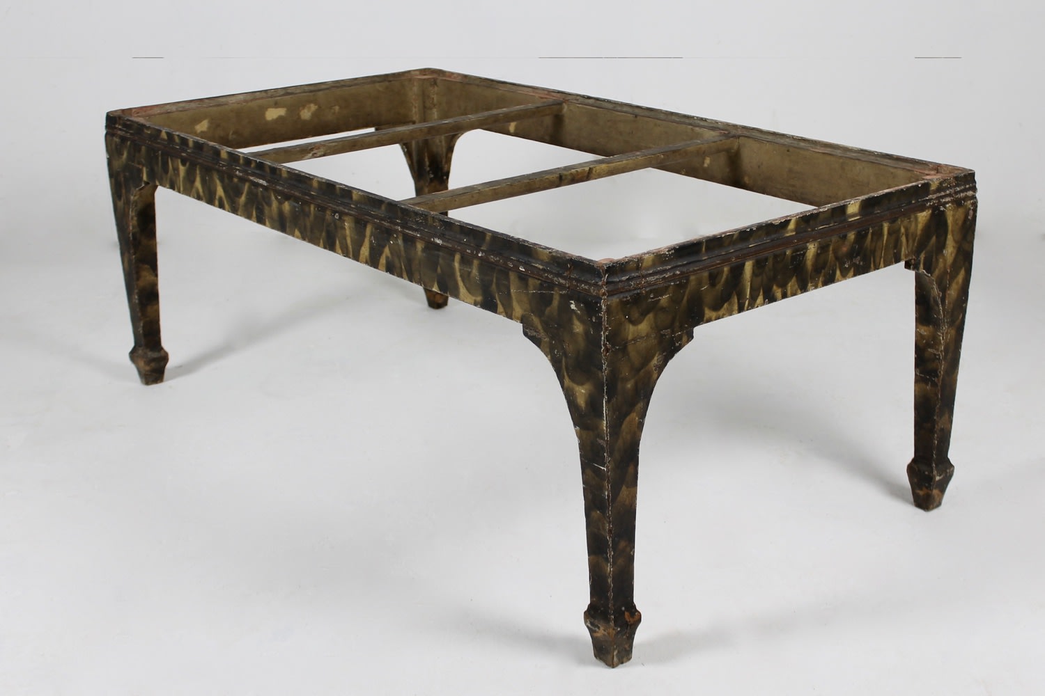 18th Century American Country House Original Painted Chest On Stand ( sold )