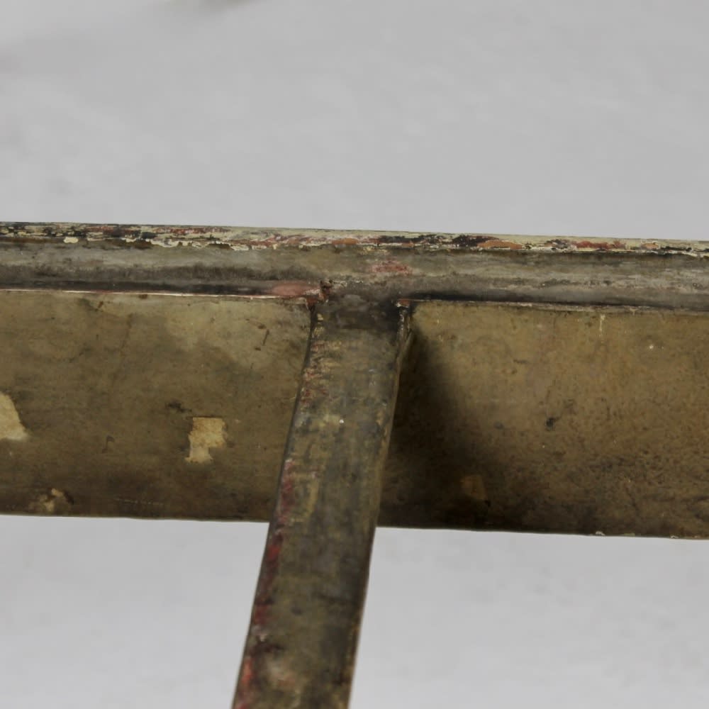 18th Century American Country House Original Painted Chest On Stand ( sold )