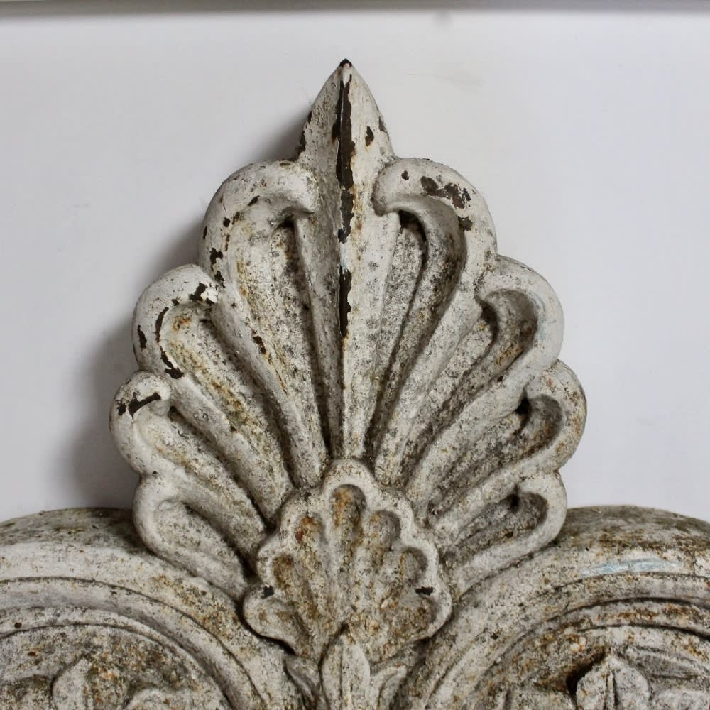 Pair Of Regency Cast Iron Pediment Over Doors ( sold )