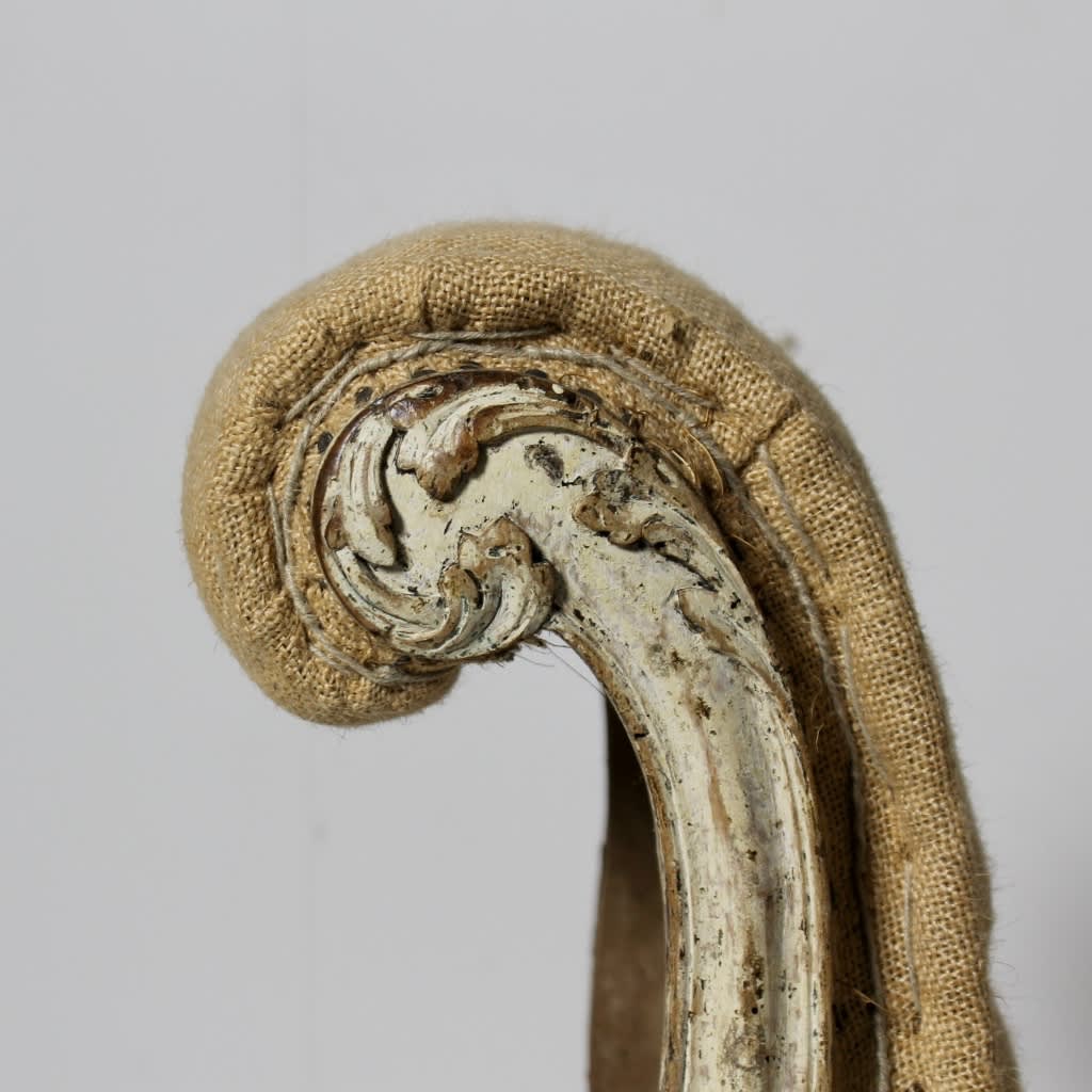 George III Original Painted Window Seat ( sold )