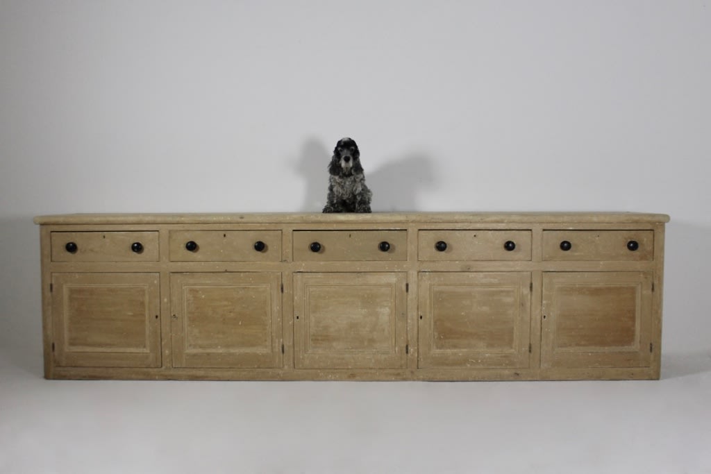 Country House Original Painted Pine Dresser Base ( sold )