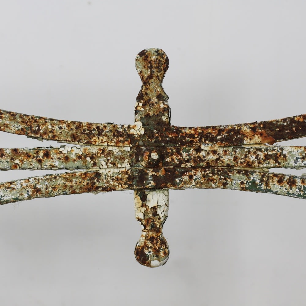 English Regency Iron Garden Bench ( sold )