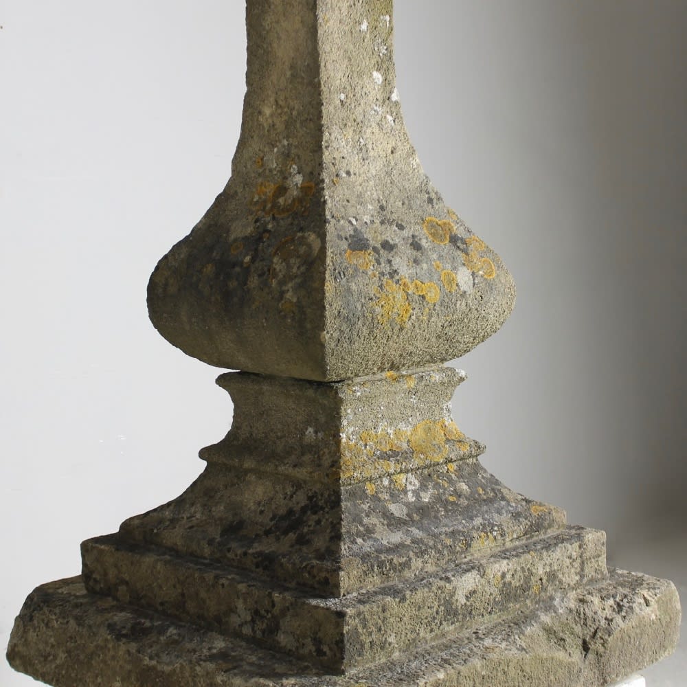 George III Carved Bath Stone Sundial ( sold )