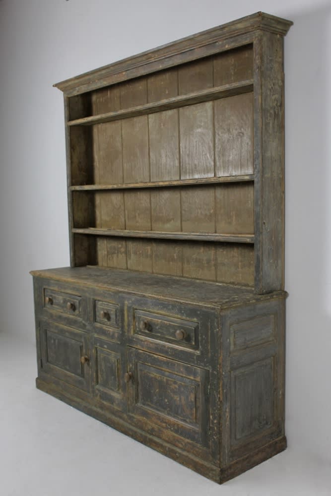 George III West Country Dresser In Original Paint ( sold )