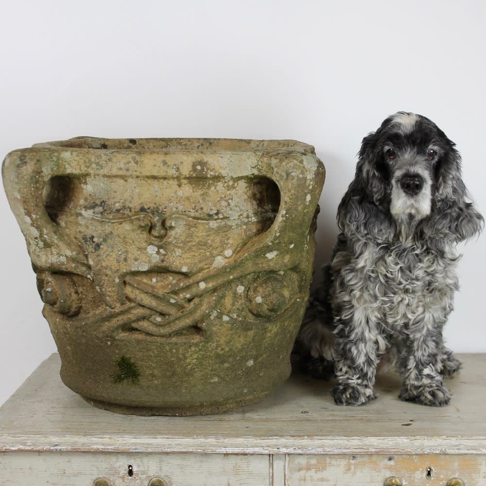 Archibald Knox Liberty Compton 'Olaf' Terracotta Pot ( sold )