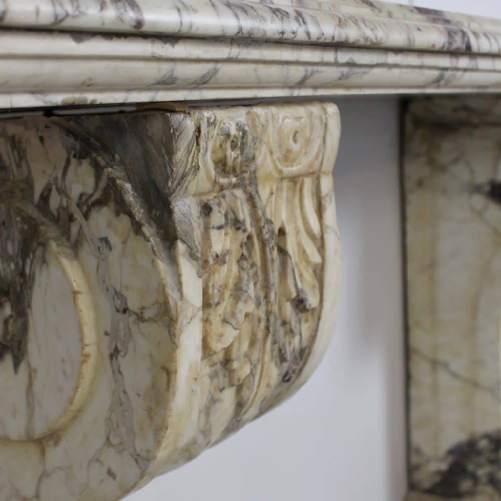 Large Scale 19th Century Country House Marble Console Table ( sold )