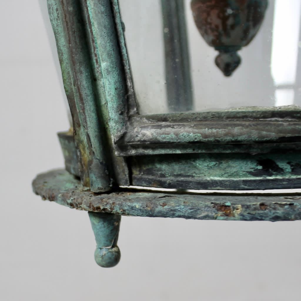 Large 19th Century copper Lantern ( sold )