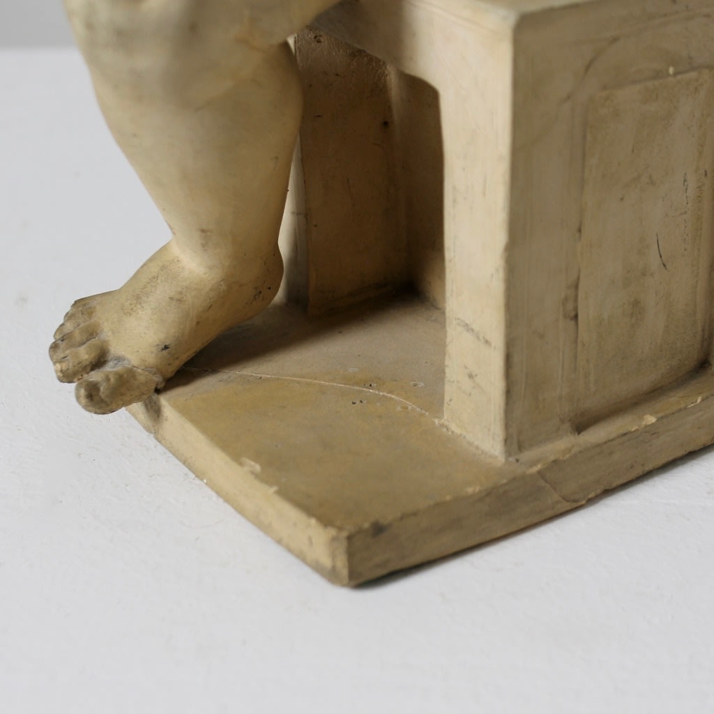 Pair Of J M Blashfield Mantlepiece Figures Of Children ( sold )