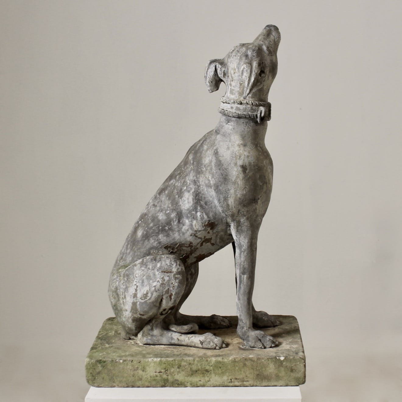 Early 18th Century Lead Greyhound By Andries Carpentiere ( sold )