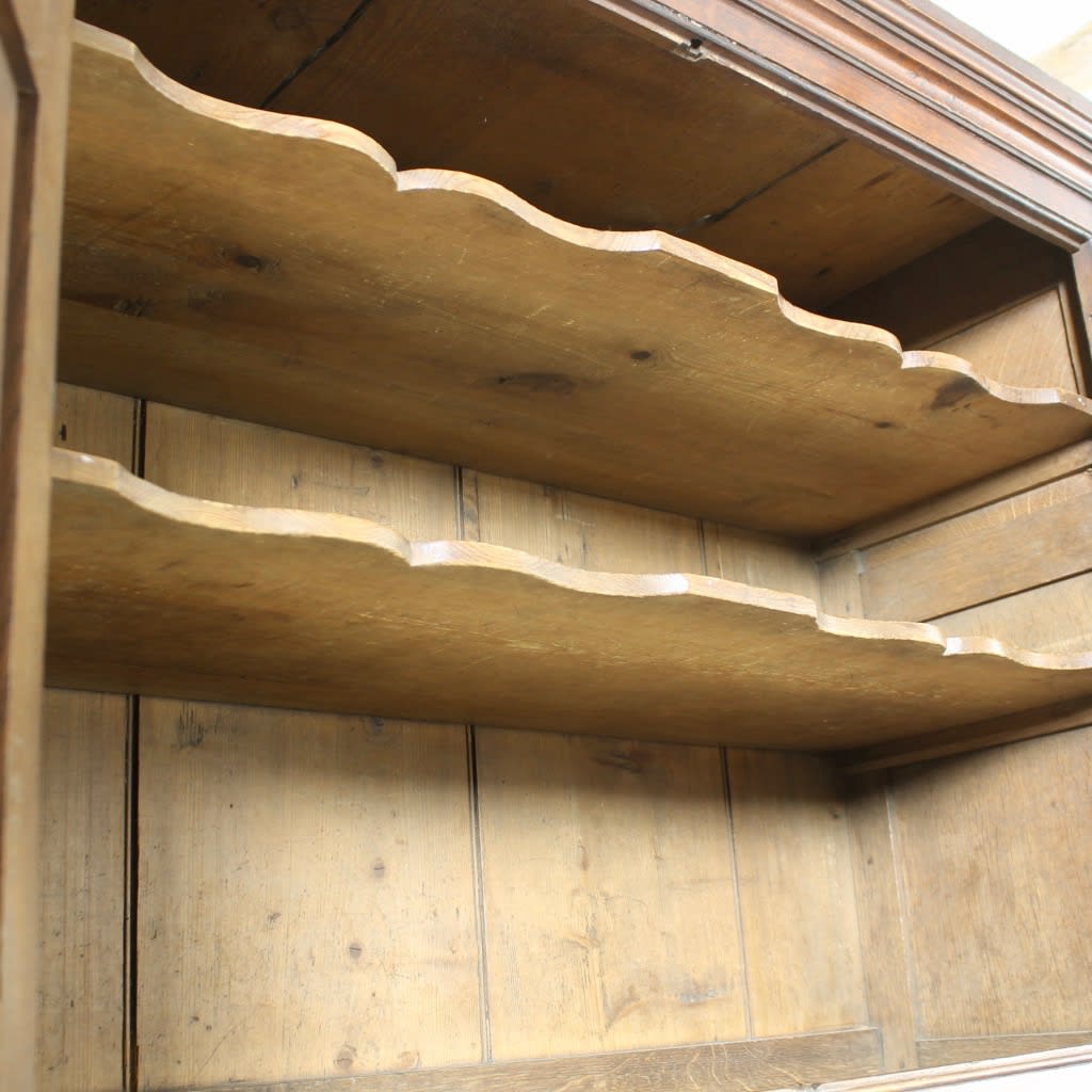 George III Oak Secretaire Estate Cabinet
