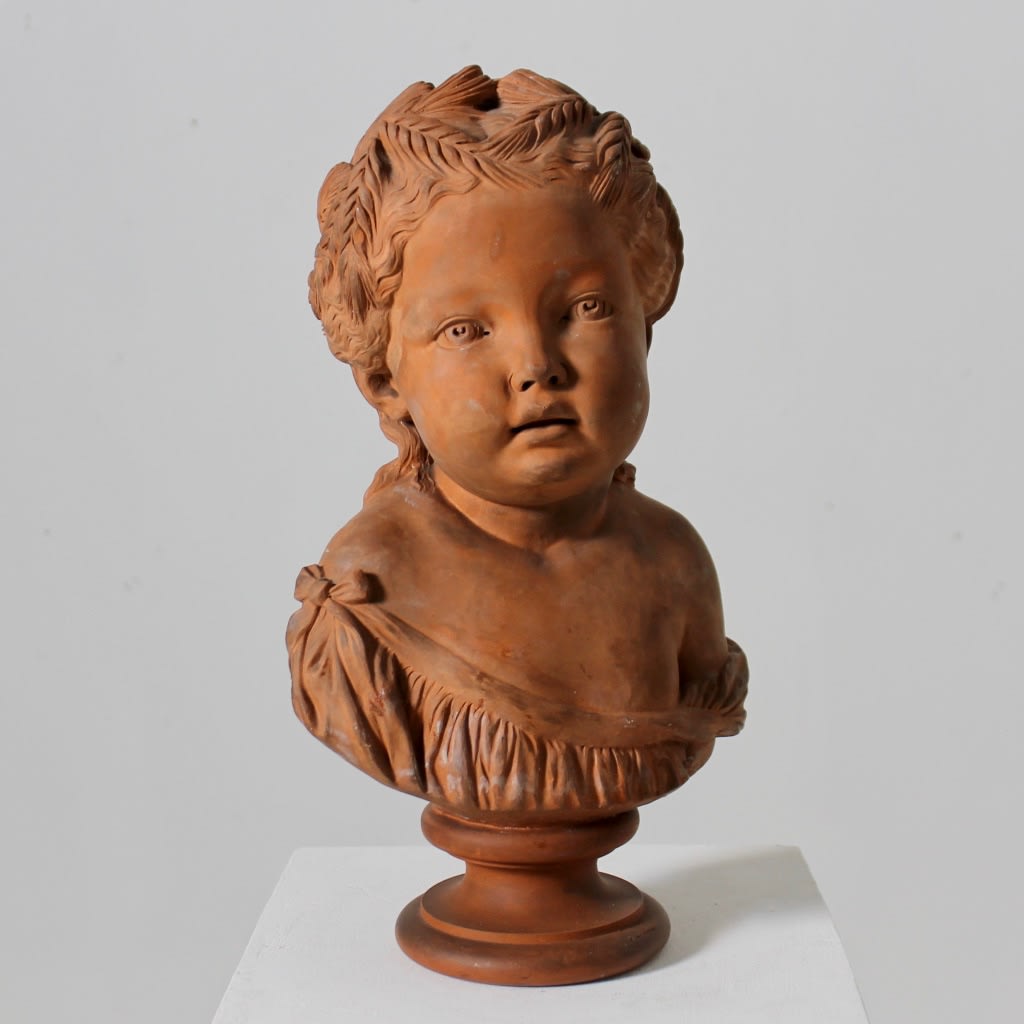 Pair Of J M Blashfield Terracotta Busts ( sold )