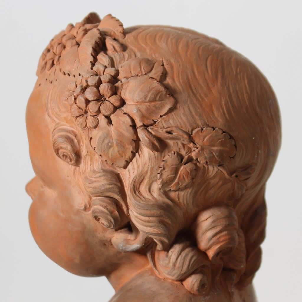 Pair Of J M Blashfield Terracotta Busts ( sold )