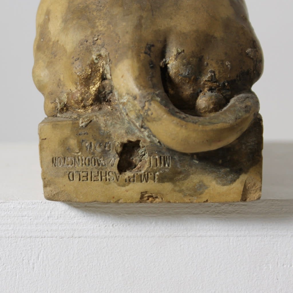 J M Blashfield Mantlepiece Canova Lion