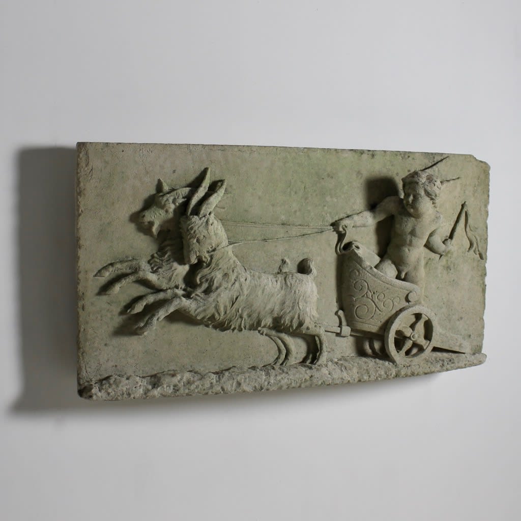 Pair Of 18th Century Stone Tablets Known As The 'Tehidy Plaques'