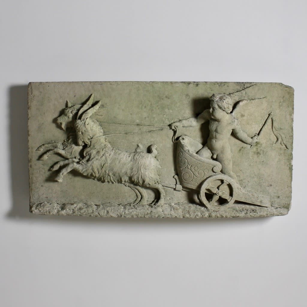 Pair Of 18th Century Stone Tablets Known As The 'Tehidy Plaques'