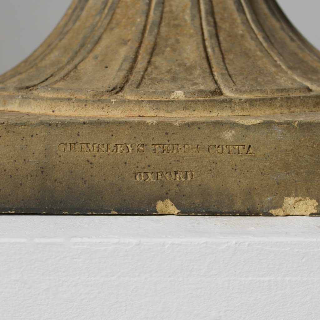 19th Century Grimsleys Terracotta Tazza ( sold )