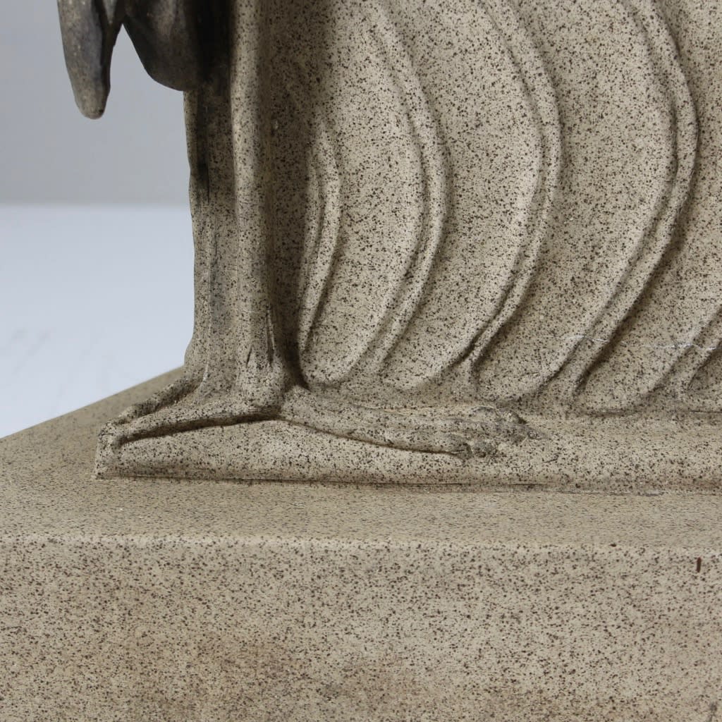 Early 20th Century Stoneware Birdbath By Ottillie Maclaren Wallace ( sold )