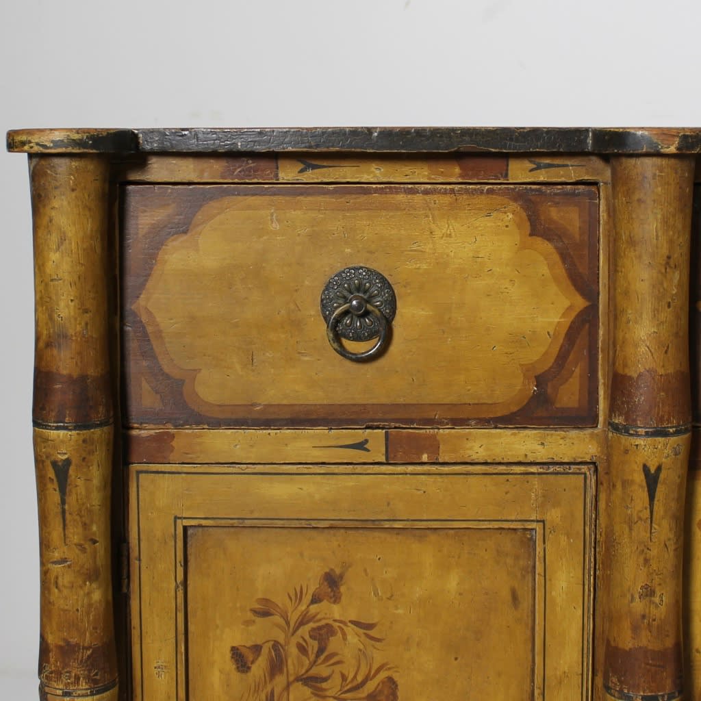 English Regency Original Painted Pine Sideboard (sold )