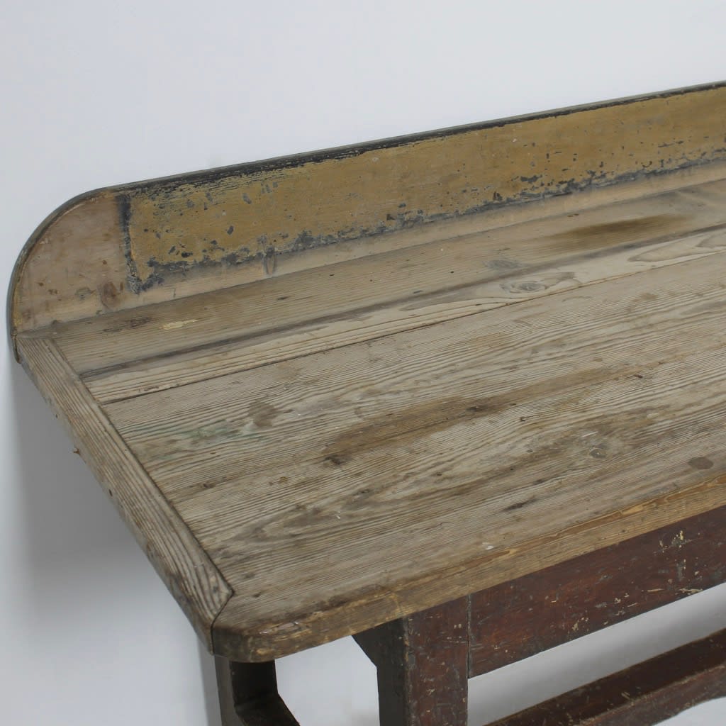 19th Century Country House Pine Kitchen Preparation Table ( sold )