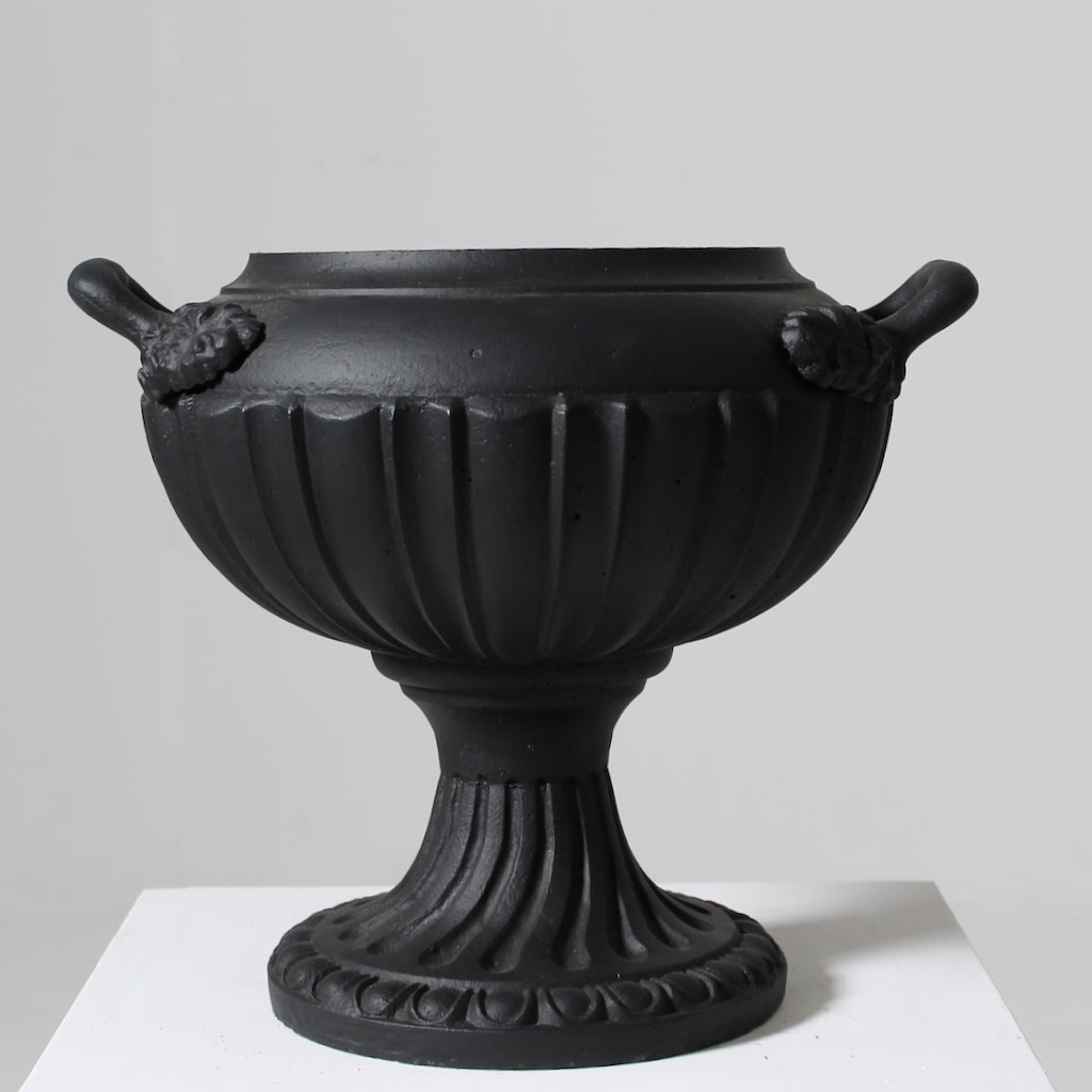 Pair Of George III Cast Iron And Brass Braziers