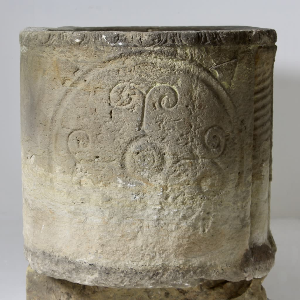 Romano-British Limestone Sarcophagus Circa AD 300