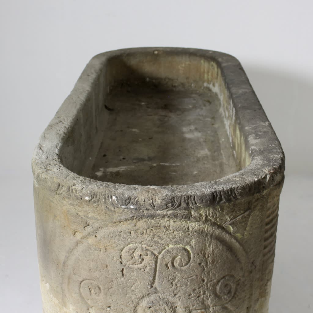 Romano-British Limestone Sarcophagus Circa AD 300