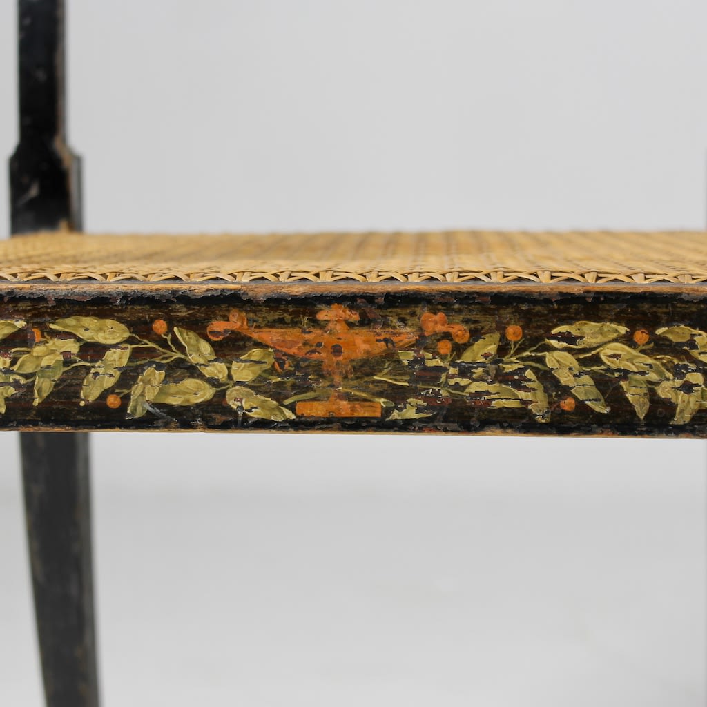 Regency Original Painted And Gilt Armchair ( sold )