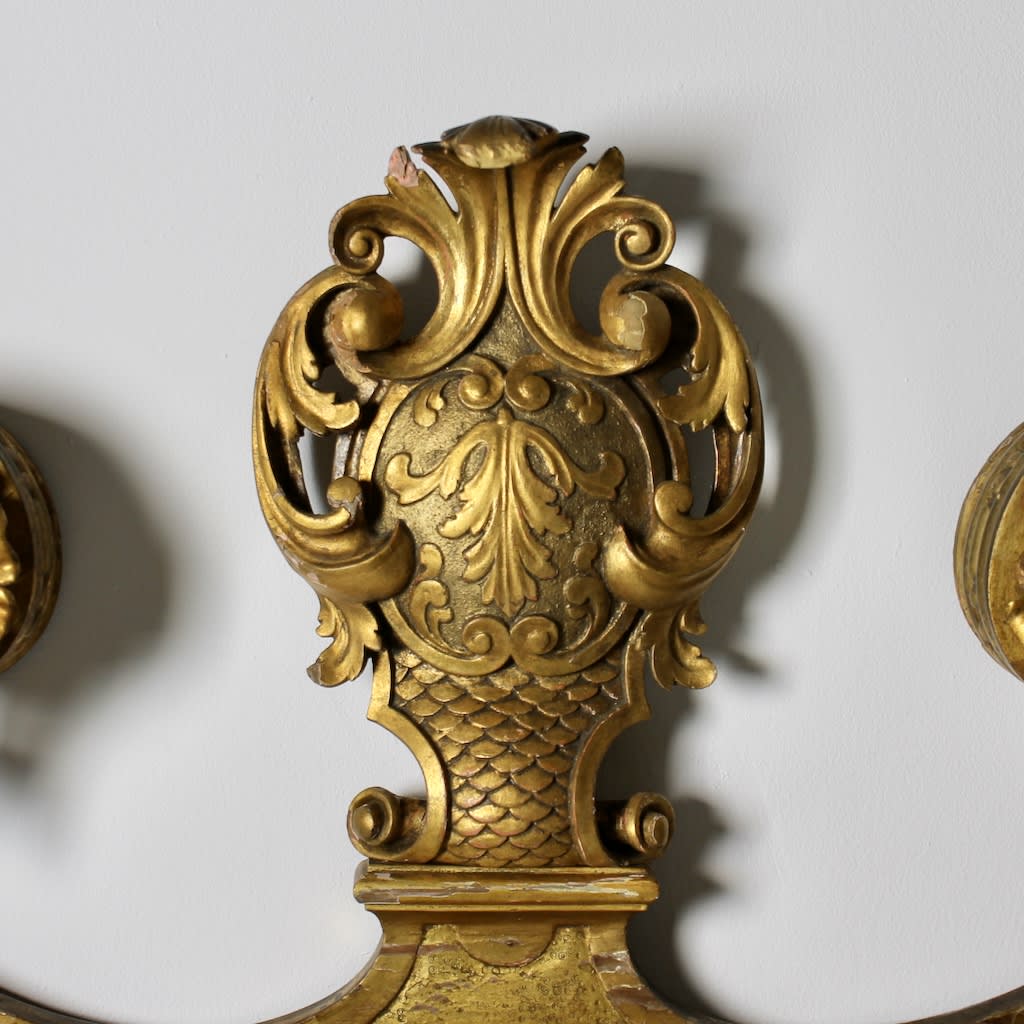 Large George II Overmantle Mirror ( sold )