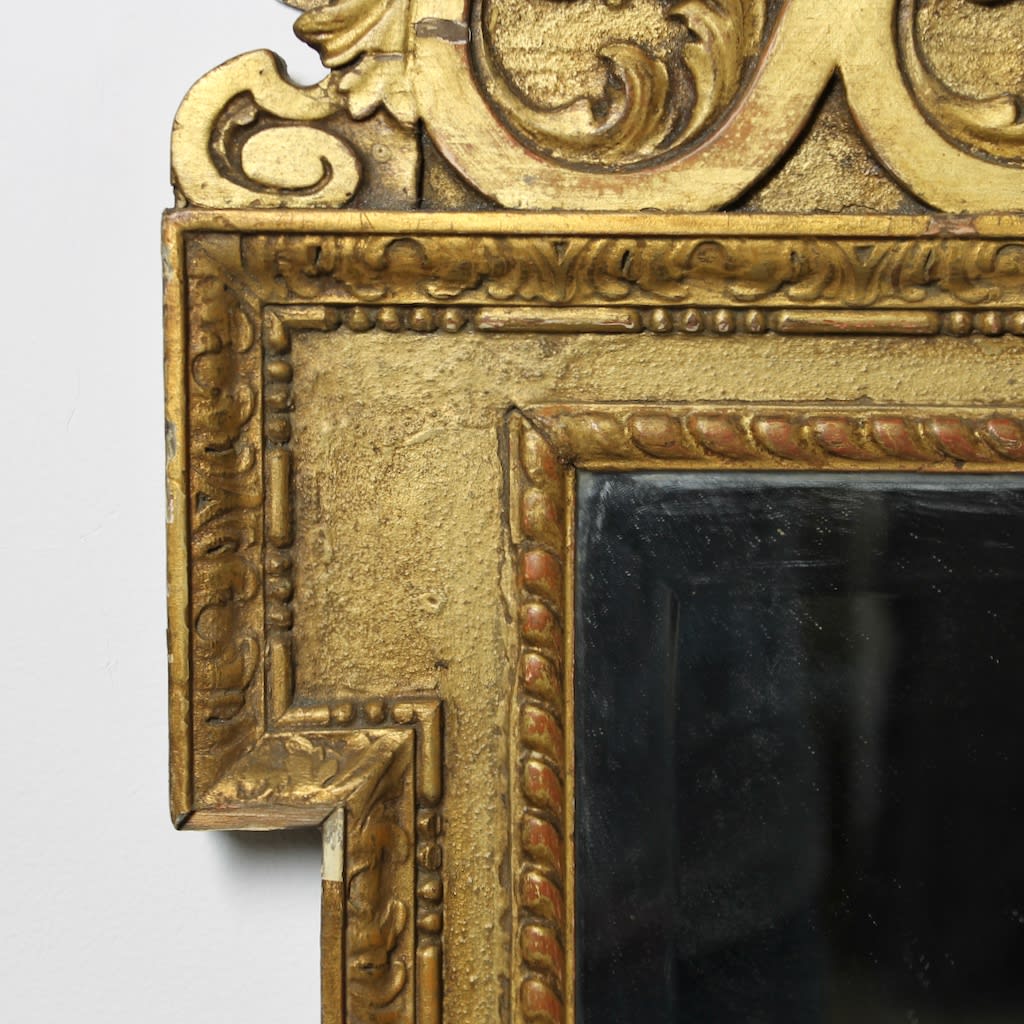 Large George II Overmantle Mirror ( sold )